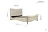 Copenhagen Bed Warm Stone